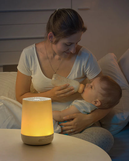White Noise Sleep Machine with Touch Light