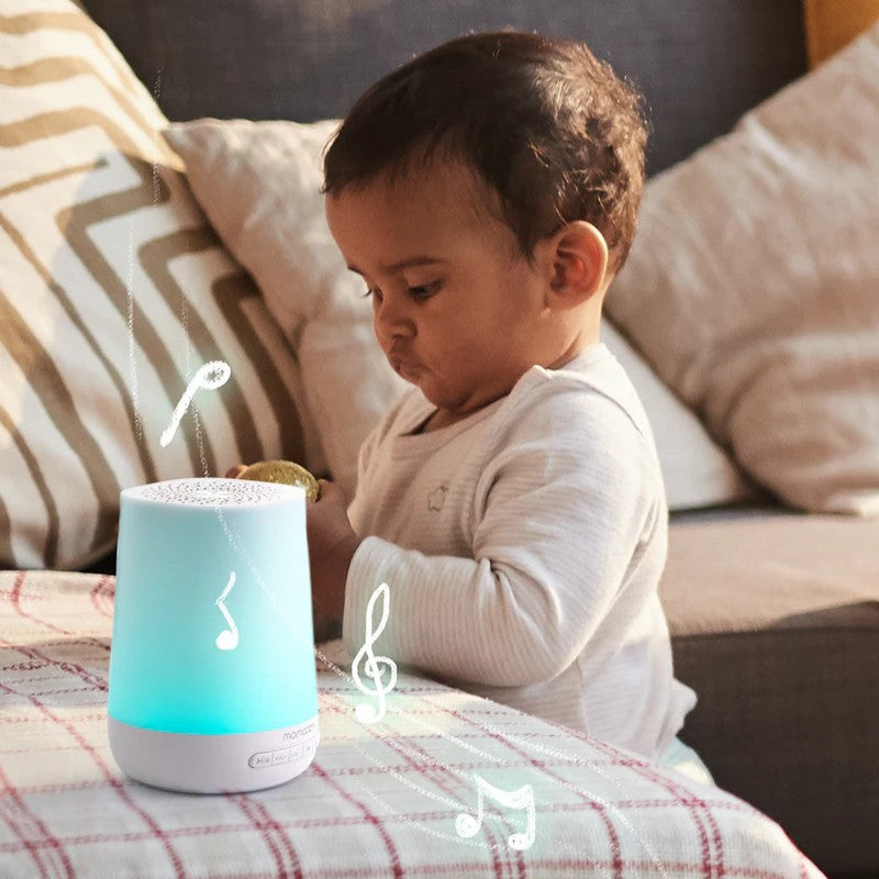 White Noise Sleep Machine with Touch Light
