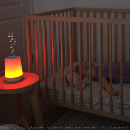 White Noise Sleep Machine with Touch Light